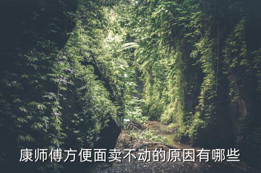 為什么康師傅業(yè)績衰退那么多，康師傅方便面賣不動的原因有哪些