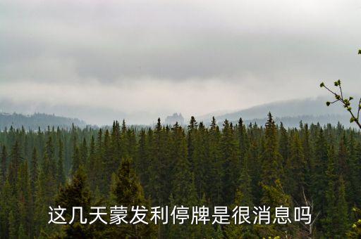 蒙發(fā)利為什么跌了，漳州蒙發(fā)利是什么死廠 我是做保護(hù)器的 每次蒙發(fā)利的單子都他嗎低溫