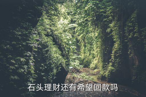 石頭理財還有希望回款嗎
