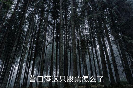營口港為什么不漲，營口港現(xiàn)在會(huì)大漲嗎