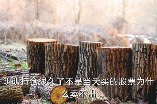 持倉股票為什么賣不出，為什么我的股票賣不出去呀