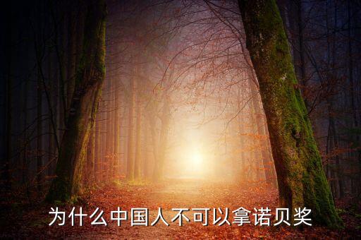 為什么中國沒有諾貝爾經(jīng)濟學獎，為什么中國人不可以拿諾貝獎