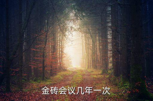 金磚會議是什么，金磚會議幾年一次