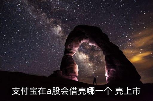 支付寶在a股會(huì)借殼哪一個(gè) 殼上市