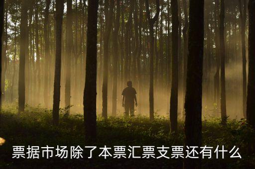 票據(jù)市場是各類票據(jù)什么的，票據(jù)貼現(xiàn)市場屬于貨幣市場嗎