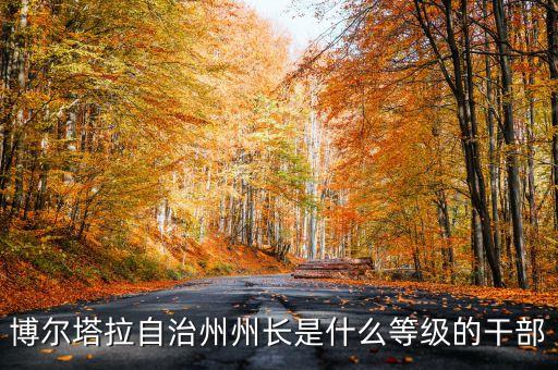 博爾塔拉自治州州長(zhǎng)是什么等級(jí)的干部