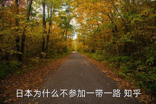 為什么不支持一帶一路，日本為什么不參加一帶一路 知乎