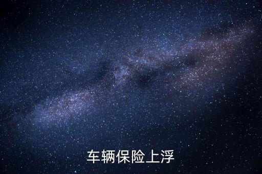 車輛保險(xiǎn)上浮