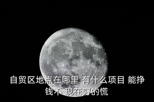 自貿(mào)區(qū)可以做什么，自貿(mào)區(qū)地點(diǎn)在哪里 有什么項(xiàng)目 能掙錢不 現(xiàn)在窮的慌