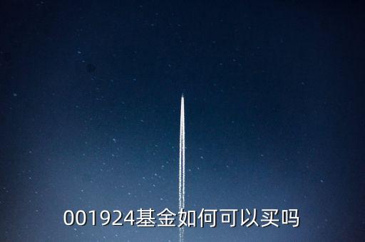 001924屬于什么基金，國(guó)金天添盈是什么基金