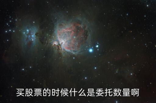 買賣盤的委托量變動(dòng)什么意思，股市中委買賣量是什么意思謝謝