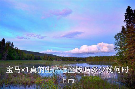 寶馬x1真的生產(chǎn)七座版嗎多少錢何時上市