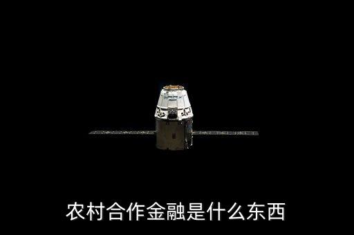 什么是農(nóng)村金融，什么是農(nóng)村合作金融
