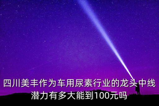 四川美豐什么概念，四川美豐綿陽(yáng)分公司本科生待遇怎么樣是不是以后所有時(shí)間都在一線