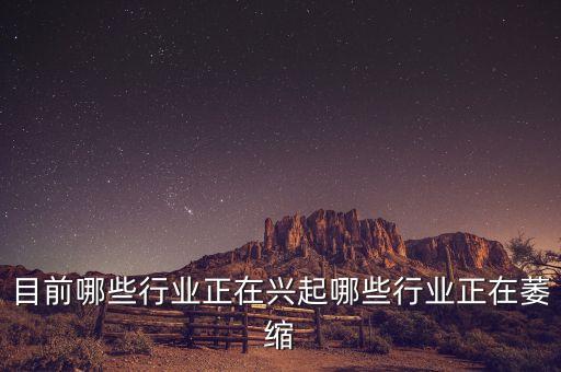 目前哪些行業(yè)正在興起哪些行業(yè)正在萎縮