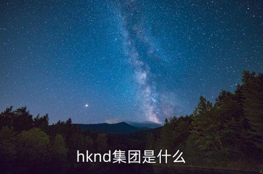 大利集團(tuán)是什么公司，hknd集團(tuán)是什么