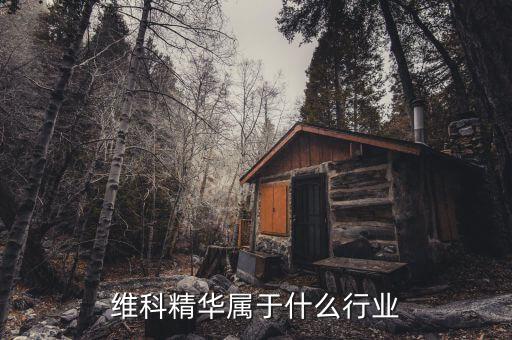 維科精華是做什么的，維科精華行業(yè)問題