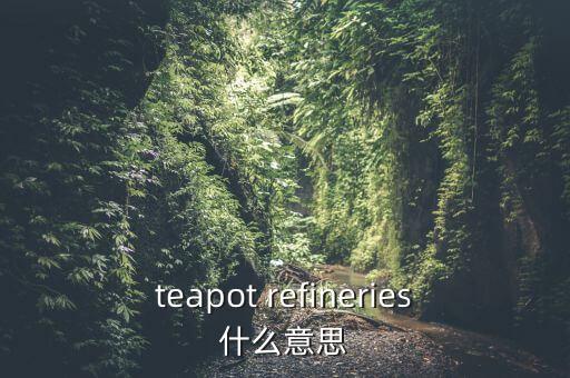 為什么叫茶壺煉油廠，teapot refineries什么意思