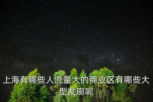 上海新南東是什么項目，上海有哪些人流量大的商業(yè)區(qū)有哪些大型發(fā)廊呢