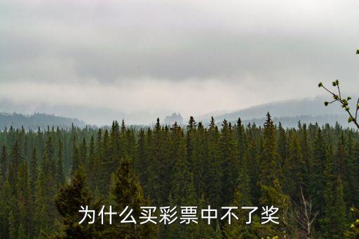 買彩票為什么不中獎(jiǎng)，彩票為什么不中獎(jiǎng)