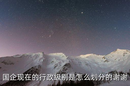 央企處級(jí)是什么級(jí)別，省級(jí)企業(yè)的處級(jí)是什么級(jí)別