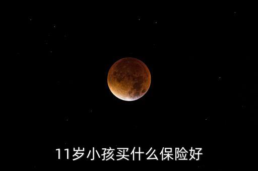 十一歲的孩子買什么保險，十一歲女孩適合買那種保險