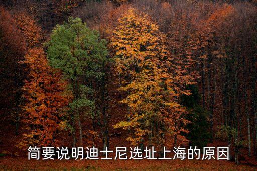 迪斯尼為什么建在上海，中國的迪尼斯為什么建在香港而不是上海
