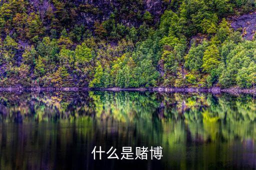 賭博是一種什么行為，賭博是什么呢