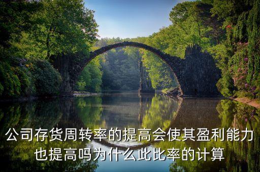 公司存貨周轉(zhuǎn)率的提高會使其盈利能力也提高嗎為什么此比率的計(jì)算