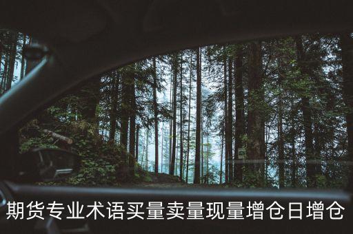 期貨日增倉是什么，期貨市場的日增是指什么