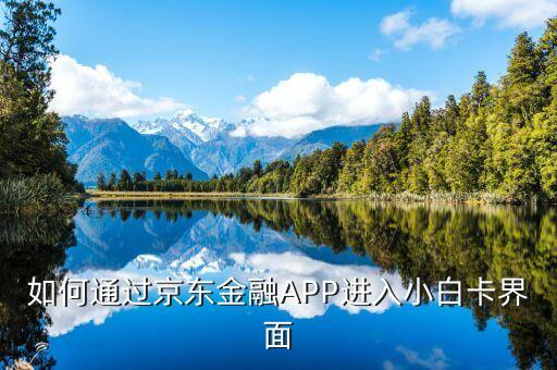 登陸京東金融后進(jìn)入什么頁面，京東金融app借錢界面在哪里啊