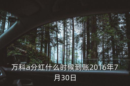 利君2016年的分紅什么時候到帳，2016年十二月以后垮行轉(zhuǎn)賬最遲多久到帳