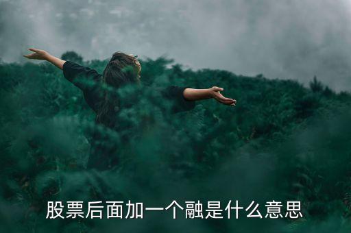 什么是一融雙新，股票后面加一個(gè)融是什么意思