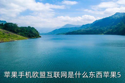 蘋果手機歐盟互聯(lián)網(wǎng)是什么東西蘋果5