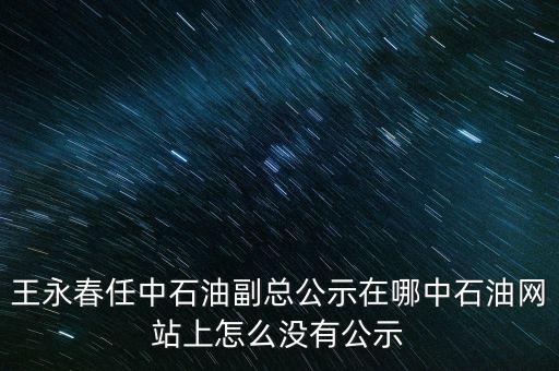 王永春是什么級別，王永春是王進(jìn)喜的女婿嗎