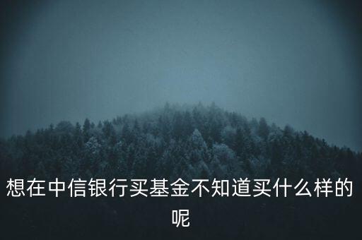 炒中信銀行基金需要什么條件，如何買基金需要什么條件a