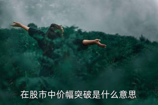 股市突破是什么意思，在股市中價(jià)幅突破是什么意思