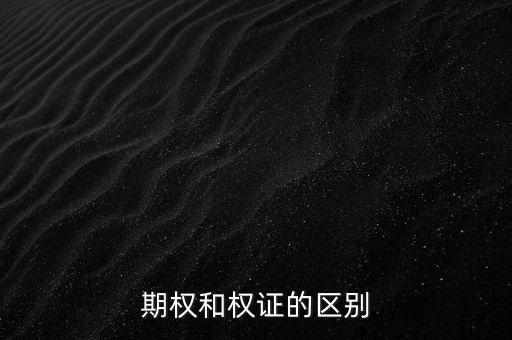 什么叫期權(quán)證書，房屋期權(quán)證是什么意思