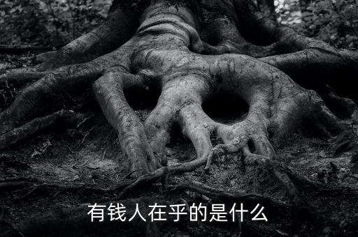 有錢人關(guān)注什么，30歲到50歲的有錢人一般關(guān)注哪類APP呀