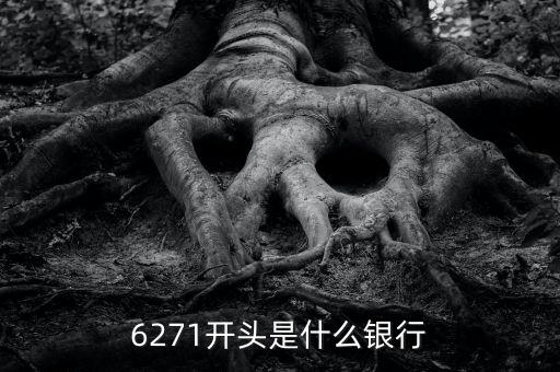 6271開頭是什么銀行，6271開頭是什么銀行