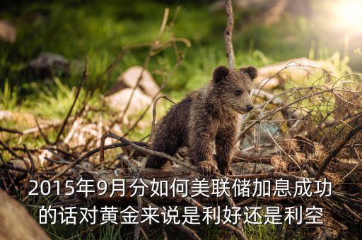 美聯(lián)儲(chǔ)為什么2015年加息，2015年11月4日美國(guó)加息主要是為了