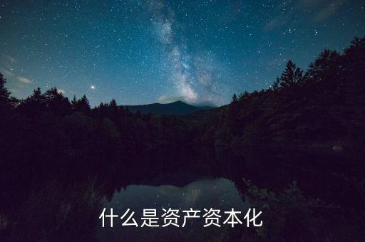 國有資產(chǎn)資本化是什么，資產(chǎn)資本化是什么意思