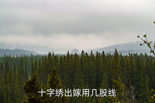 十字繡出嫁用幾股線(xiàn)