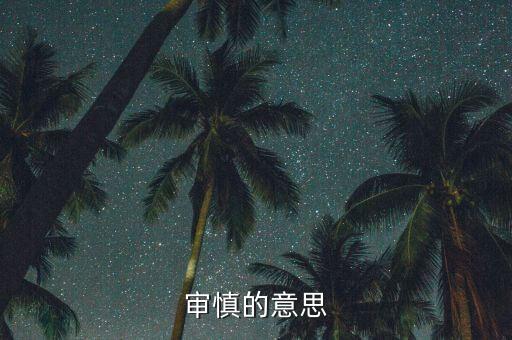 股票審慎審核是什么意思，股票審核類型審慎審核是什么意思