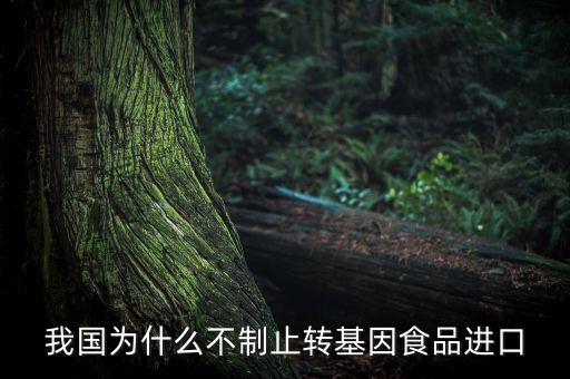 中國為什么不禁止轉(zhuǎn)基因，我國為什么不制止轉(zhuǎn)基因食品進(jìn)口
