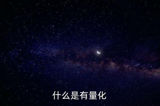 什么叫做可量化，可量化 什么意思