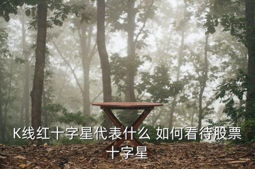 下跌途中紅十字收盤什么意思，什么是股票或大盤收十字星謝謝