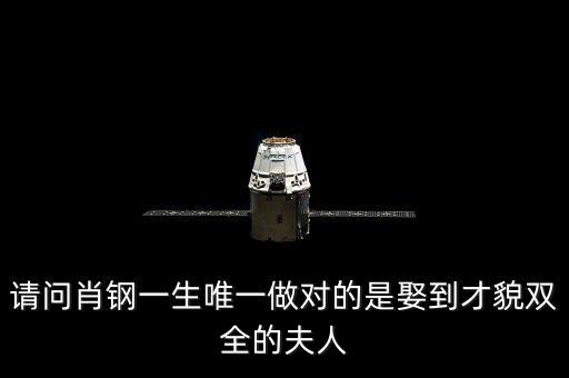 肖鋼為什么下臺，請問肖鋼一生唯一做對的是娶到才貌雙全的夫人