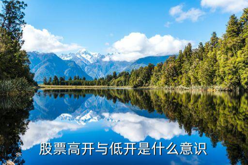 股市低開是什么意思，為什么股票有低開