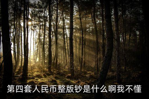 第四套人民幣是什么樣的，第四代人民幣都是什么樣子的